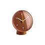 HAY Accessoires Hay Table Clock - Tischuhr Brown