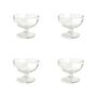 HAY Accessoires Glas Dessert Becher im 4er Set von Hay Ø: 10.5 cm