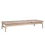Vincent Sheppard Vincent Sheppard DAVID SUNLOUNGER - Sonnenliege Gealtertes Teakholz