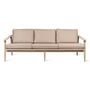 Vincent Sheppard Vincent Sheppard David Lounge Sofa 3S Gealtertes Teakholz