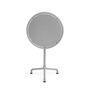 HAY Living Runder Gartentisch Deville von Hay Silver Grey, Ø: 55 cm 