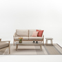 Vincent Sheppard Vincent Sheppard David Lounge Sofa 2S Gealtertes Teakholz