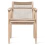 Vincent Sheppard Vincent Sheppard David Dining Armchair Gealtertes Teakholz