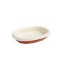 HAY Accessoires Barro Oval Dish Off-White, Small