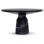 Classicon Bell Dining Table von Classicon Marmor Nero Marquina / Schwarz