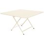 Fermob Tisch 'Caractere' B: 128 cm / T: 128 cm, Latte-Beige E8