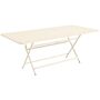 Fermob Tisch 'Caractere' B: 190 cm / T: 90 cm, Latte-Beige E8