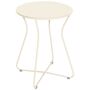 Fermob Cocotte Hocker Latte-Beige E8, Ø: 34 cm / H: 45 cm