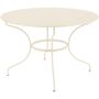 Fermob Tisch 'Opéra+' Latte-Beige E8, Ø: 117 cm