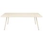 Fermob Luxembourg Tisch Latte-Beige E8, 207 x 100 cm