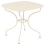 Fermob Tisch 'Opéra+' Latte-Beige E8, 82 x 82 cm