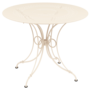 Fermob Tisch '1900' Latte-Beige E8, Ø: 96 cm