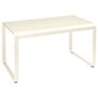 Fermob Tisch 'Bellevie' in Standardhöhe Latte-Beige E8, B: 140 cm / T: 80 cm 