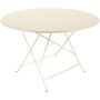 Fermob Tisch Bistro Rund Latte-Beige E8, Ø: 117 cm 