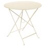 Fermob Tisch Bistro Rund Latte-Beige E8, Ø: 77 cm 