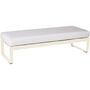 Fermob Bellevie 2-Seater-Ottoman Latte-Beige E8, Grauweiss 81