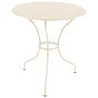 Fermob Tisch 'Opéra+' Latte-Beige E8, Ø: 67 cm
