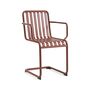 HAY Living Palissade Cantilever Armchair Iron Red