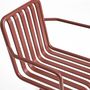 HAY Living Palissade Cantilever Armchair Iron Red