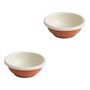 HAY Accessoires Barro Salad Bowl Large Off-White, Ø: 26 cm / H: 9 cm