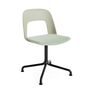 HAY Living Stuhl Layout 153 von Hay Pastel Green / Relate - 921, Schwarz pulverbeschichtet Aluminium