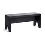 HAY Accessoires Vielseitiger Hocker Manolito von Hay Black, B: 20 cm / L: 60 cm