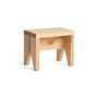 HAY Accessoires Vielseitiger Hocker Manolito von Hay Natural , B: 20 cm / L: 30 cm 