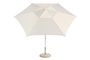 HAY Accessoires Sonnenschirm Terrazza in Hexagon von Hay Off-white / grey