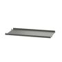 String Furniture Metal Shelf with Low Edge Dunkelgrau, B: 58 cm, T: 20 cm