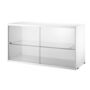 String Furniture Vitrine von String Furniture Weiss, B: 78 cm, T: 30 cm