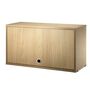 String Furniture Schrank mit Klapptür von String Furniture Eiche, B: 78 cm, T: 30 cm