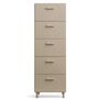 String Furniture Relief Kommode hoch von String Furniture Beige