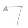 Louis Poulsen Tischleuchte NJP von Louis Poulsen Hellgrau Aluminium, PIN Ø40, LED 2700K 10W