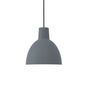 Louis Poulsen Pendelleuchte Toldbod von Louis Poulsen  Blaugrau, Ø: 25 cm 