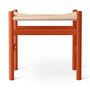 Carl Hansen & Søn CH53 Eiche Orange Red lackiert	, Papierkordel Natur, H: 39 cm