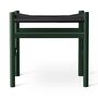 Carl Hansen & Søn CH53 Buche Soft Green, Papierkordel Schwarz, H: 39 cm