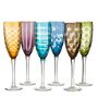POLSPOTTEN Cuttings Champagnergläser - 6-er Set
