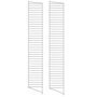 String Furniture Floor Panels / Pack 2 Dunkelgrau, H: 200 cm, T: 30 cm