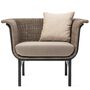 Vincent Sheppard Vincent Sheppard Wicked Lounge Chair Schwarz – Taupe