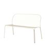 &Tradition Outdoor Dining Sitzbank Thorvald SC111 von &Tradition Ivory