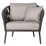 Vincent Sheppard Leo Lounge Chair Lava Quick Ship Set von Vincent Sheppard Savane Zink