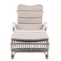 Vincent Sheppard Vincent Sheppard Lucy Sunlounger Kunststoffgeflecht, Lin