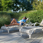 Vincent Sheppard Vincent Sheppard Lucy Sunlounger Kunststoffgeflecht, Lin