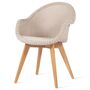 Vincent Sheppard Vincent Sheppard Edgard Dining Chair Alte Spitze, Unbehandeltes Teakholz
