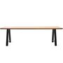 Vincent Sheppard Vincent Sheppard Matteo Dining Table Schwarz, L: 215 cm 