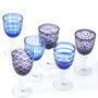 Weingläser Kobalt im 6er Set von Pols Potten
