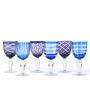 Weingläser Kobalt im 6er Set von Pols Potten
