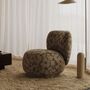 Ferm Living Rico Lounge Piccolo Cilla - Taupe Taupe
