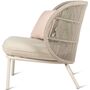 Vincent Sheppard Vincent Sheppard Kodo Lounge Chair Dünenweiss, Lin