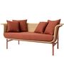 Vincent Sheppard Vincent Sheppard Wicked Lounge Sofa 2S Terrakotta – Natur